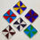 Thumbnail: 3x3" Fused Pinwheel Ornament