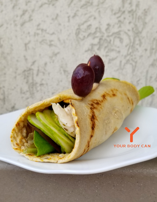 STUFFED OATMEAL CREPES