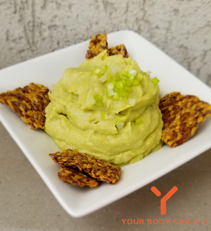 GARBANZO BEANS AVOCADO HUMUS (NO OIL)