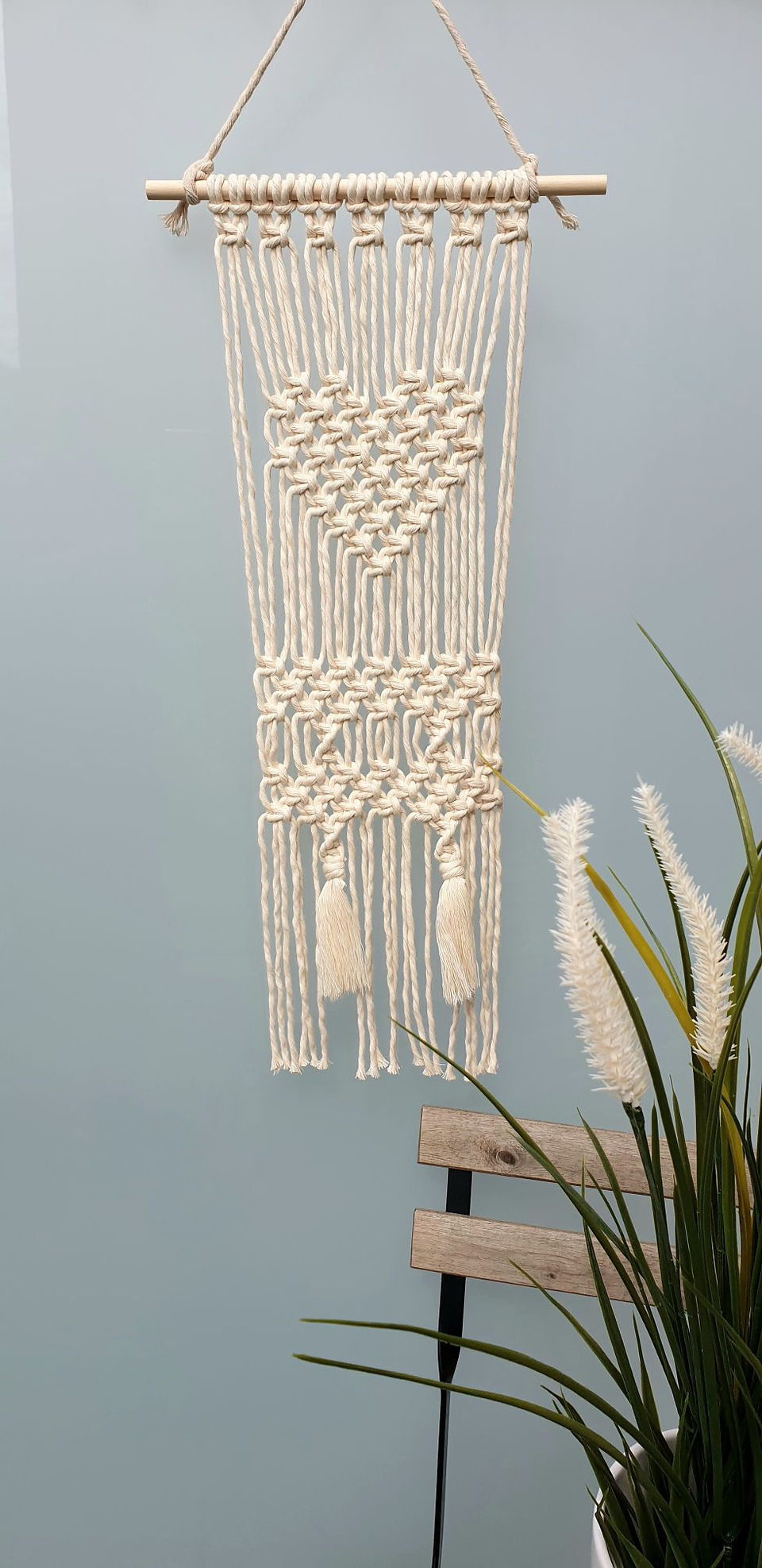 macrame wall hanging