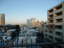恵比寿_マンションからの風景_中目黒方面