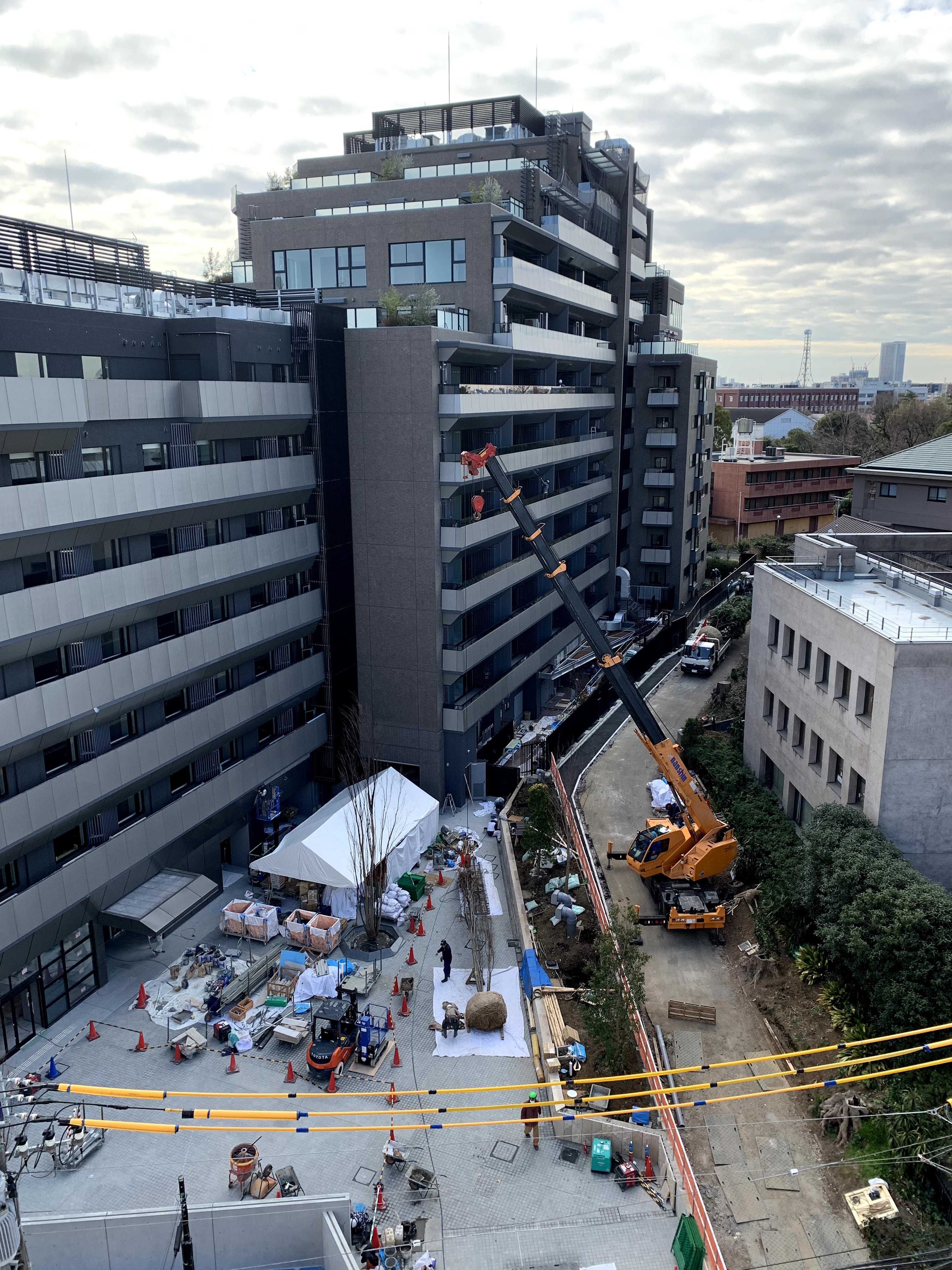 2020年MMEからの屋上からの風景