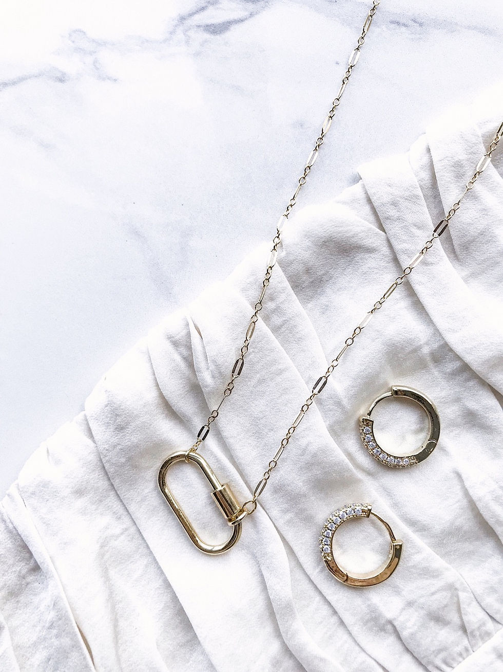 Thumbnail: Disco Hoop Earrings