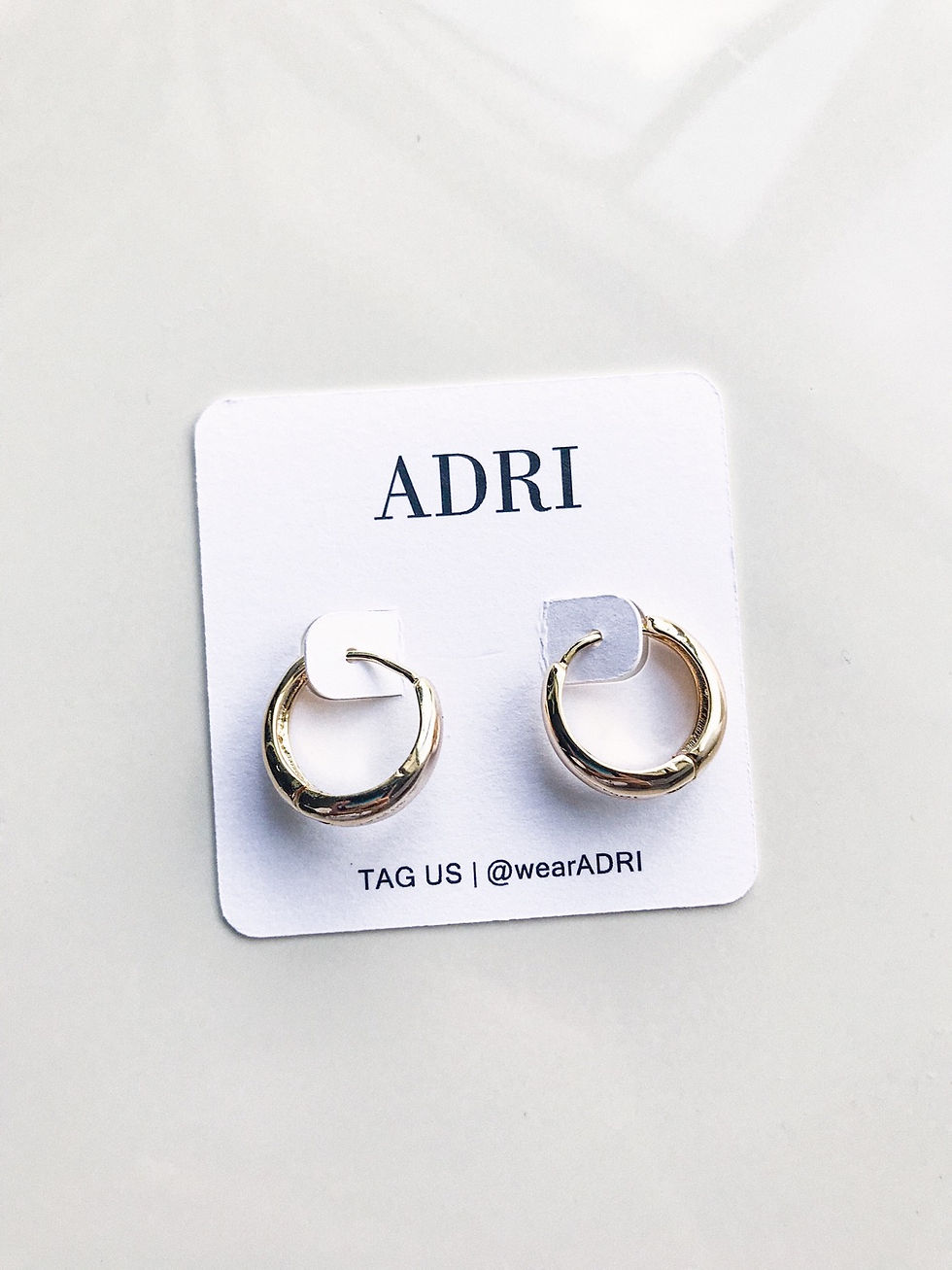 Thumbnail: Classic Wide Hoop Earring