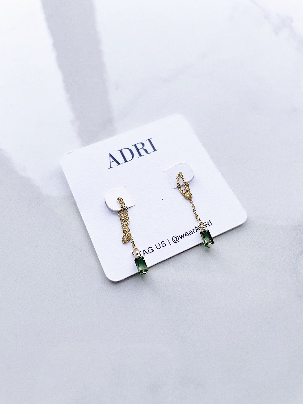 Thumbnail: Windowbox Threader Earrings