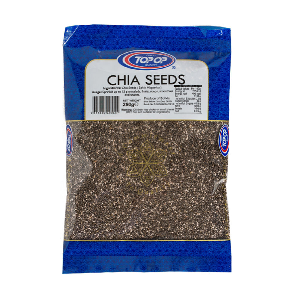 TOP OP CHIA SEEDS 250G