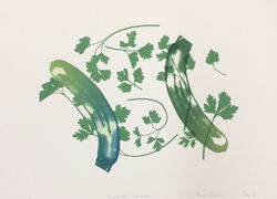 Courgettes coriander