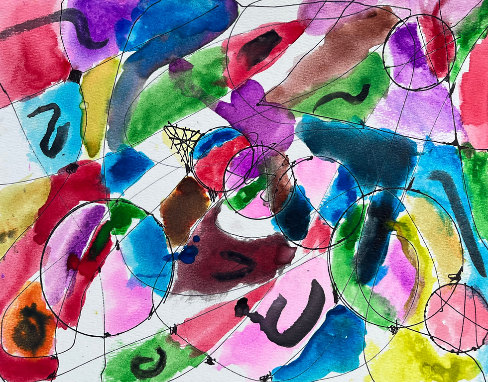 Thumbnail: Set of 8 "Dive Into Color" Cards