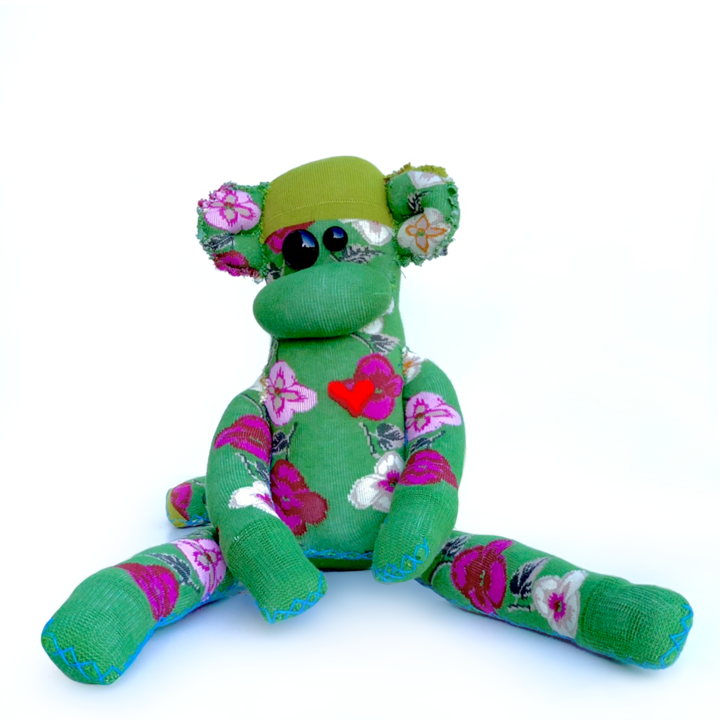 Green Flowered Shy Guy