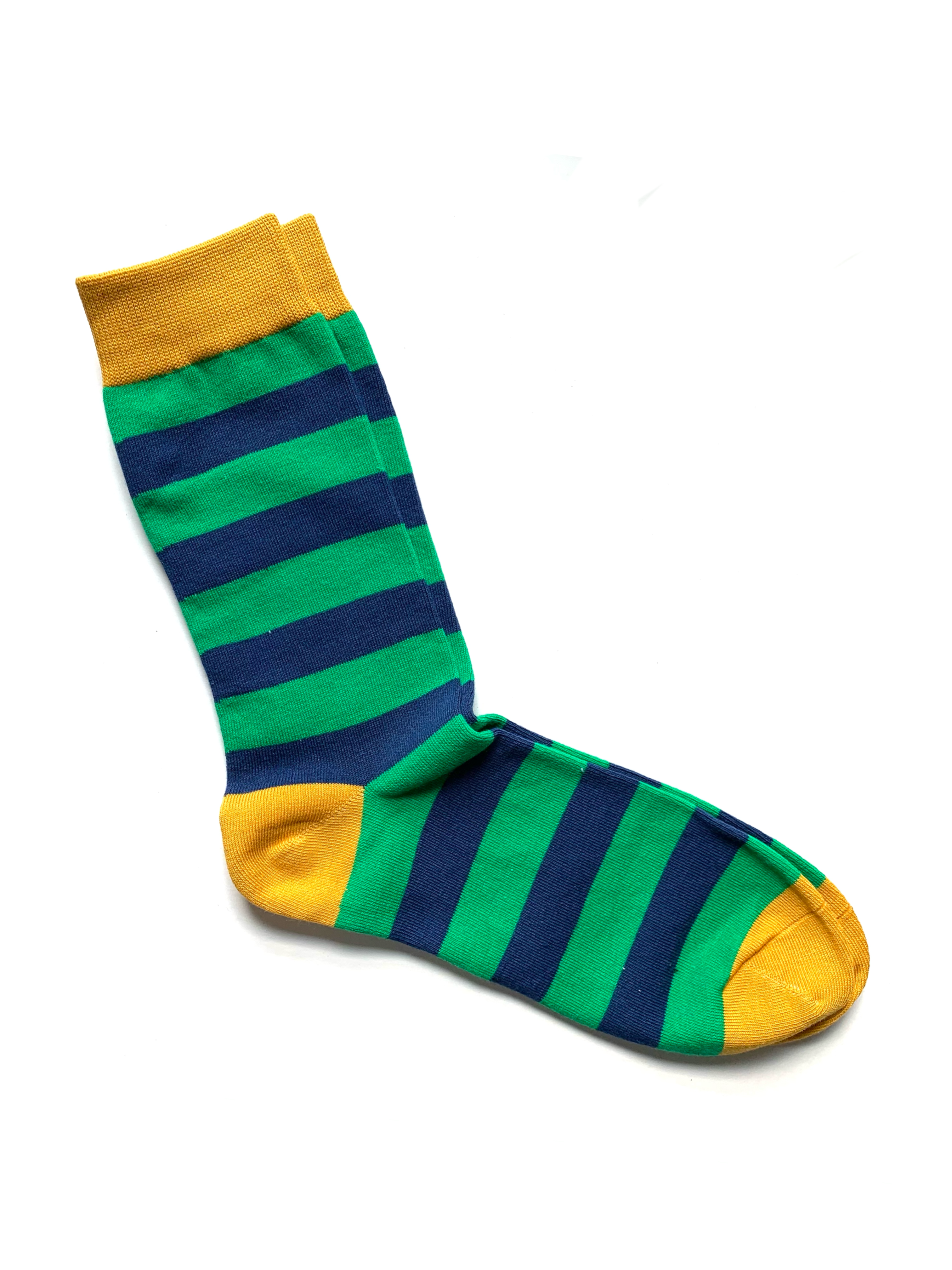 Warm Yellow, Martian Green, Navy Blue