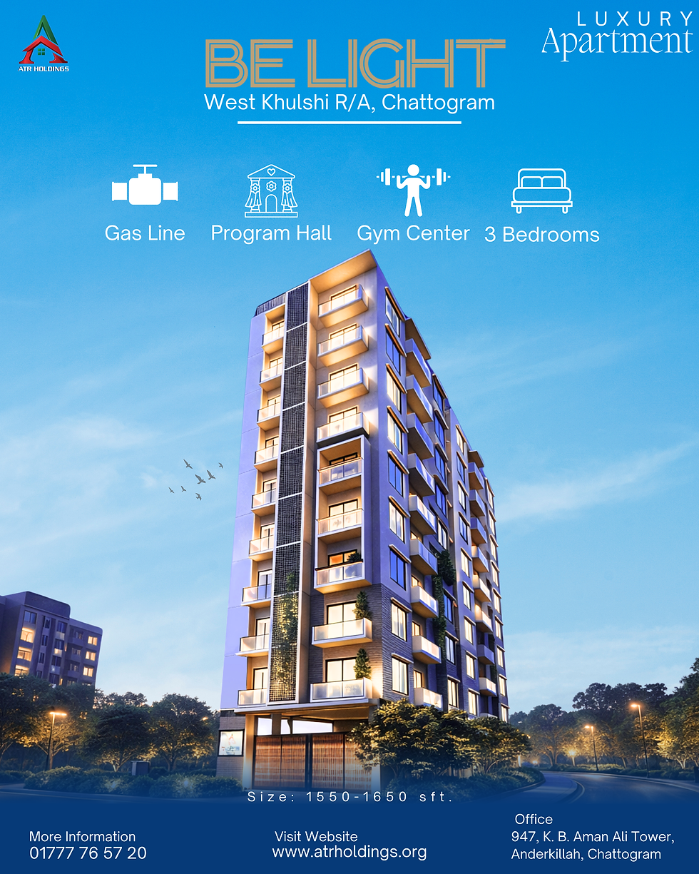 A Smart Residential Choice in West Khulshi, Chattogram.