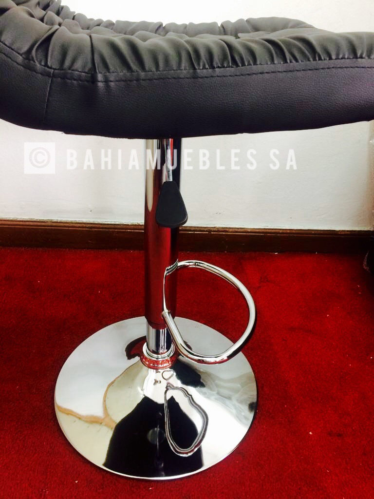 Miniatura: SILLA TABURETE ALTO DISEÑO ELEGANTE PARA SALÓN DE BELLEZA PELUQUERÍA