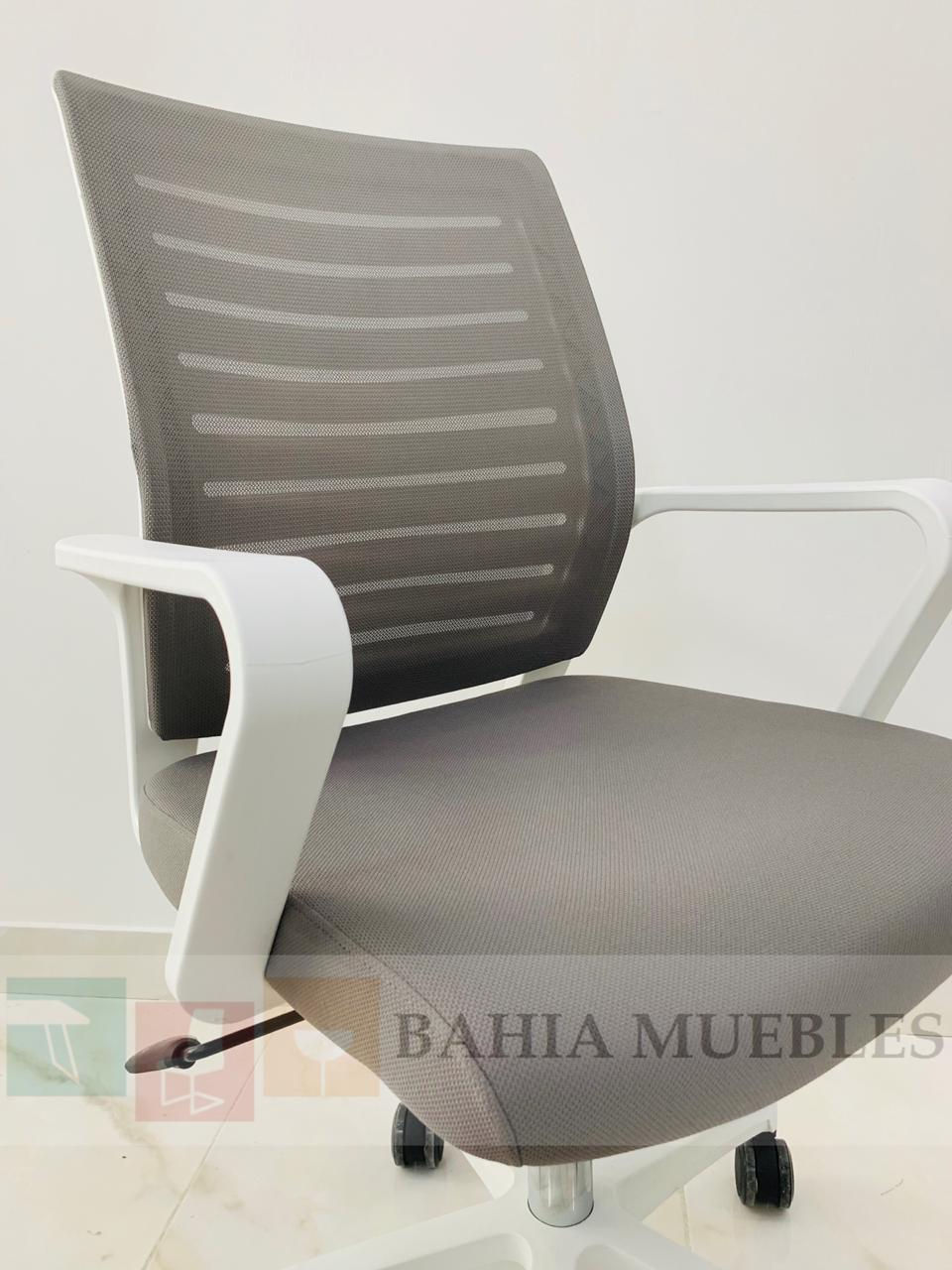 Miniatura: SILLA EJECUTIVA GRIS CON BLANCO