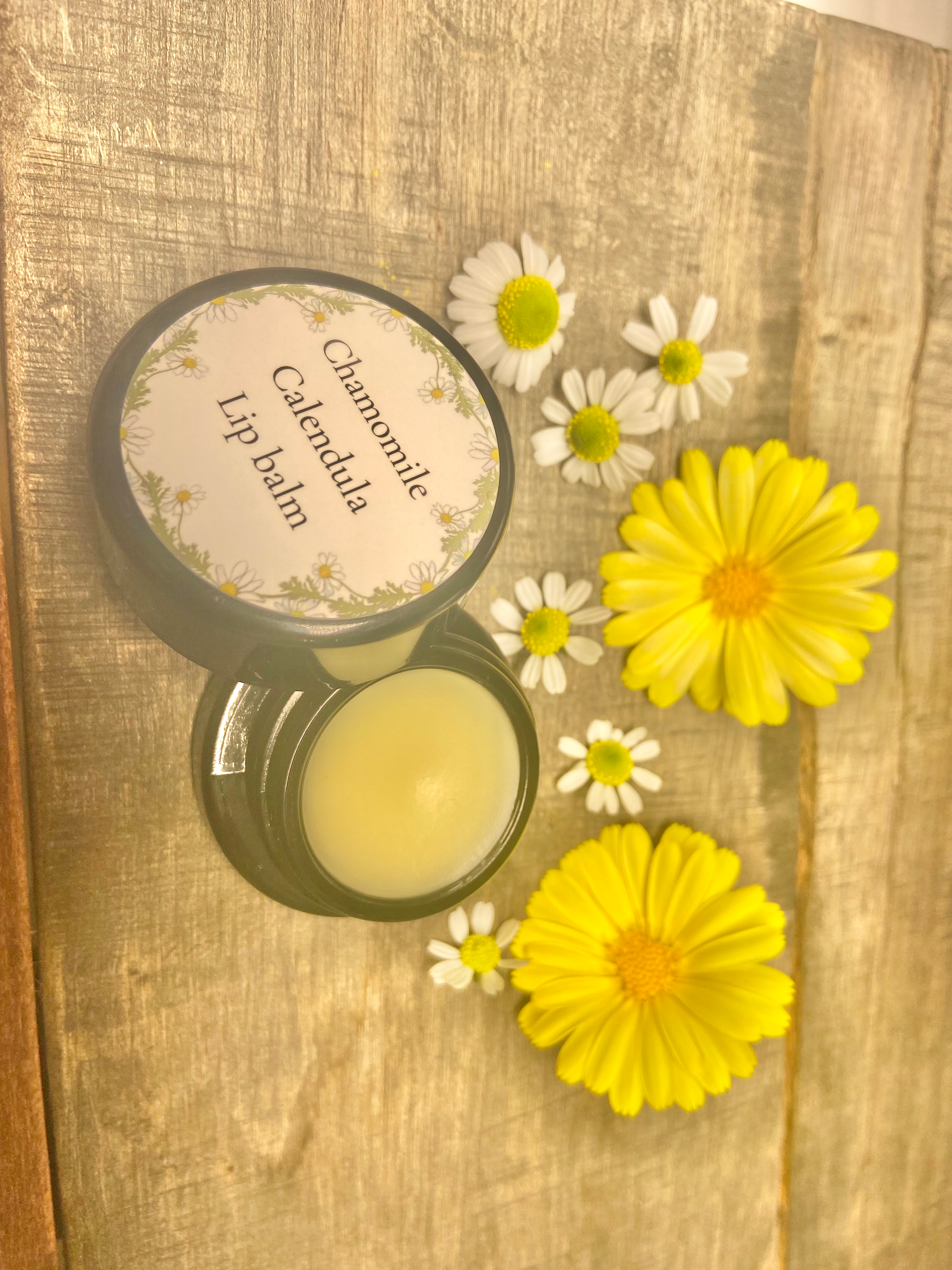 Chamomile & Calendula lip balm