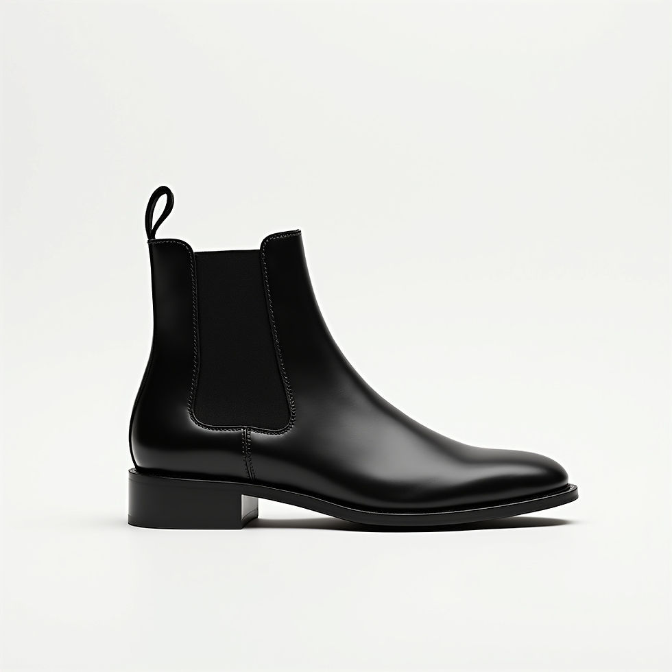 Bota Chelsea Couro