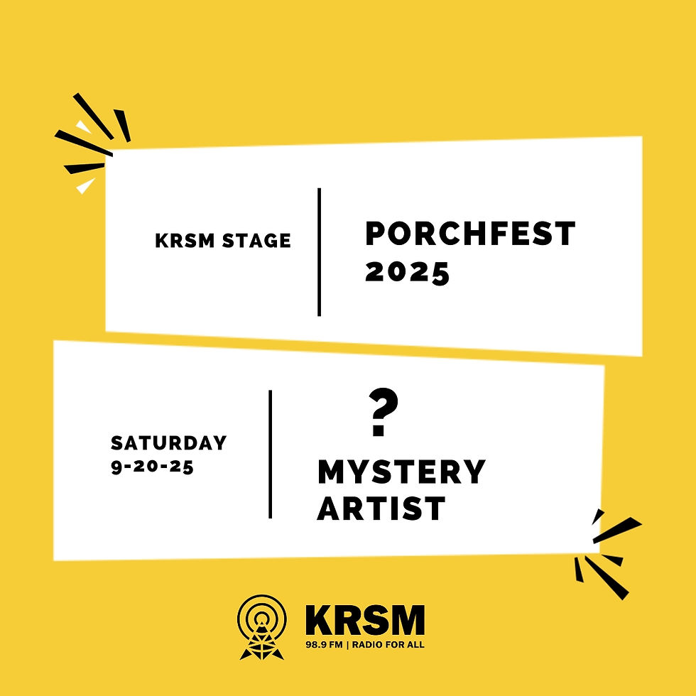 KRSM Mystery Artist