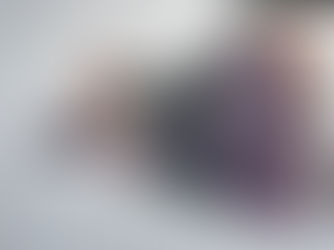 A close-up portrait of a darkly colored chicken's face and neck.