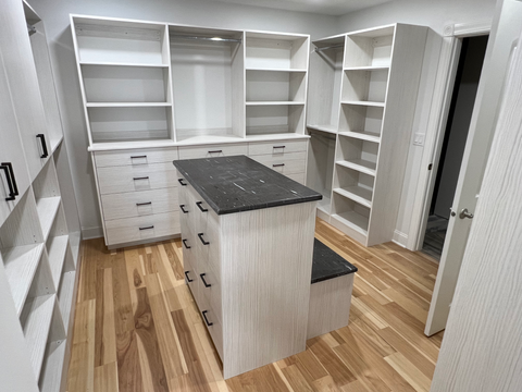 Premier Woods Custom Cabinets Closet