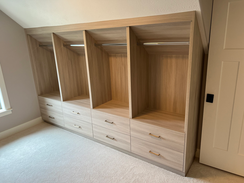 Premier Woods Custom Cabinets Closet