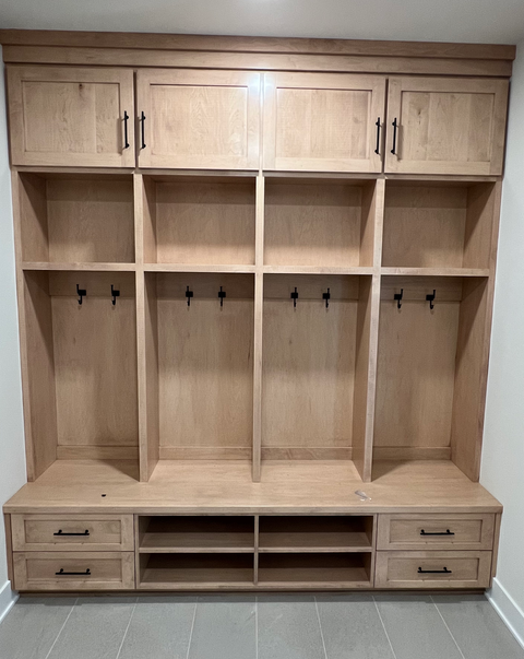 Premier Woods Custom Cabinets Drop Zone