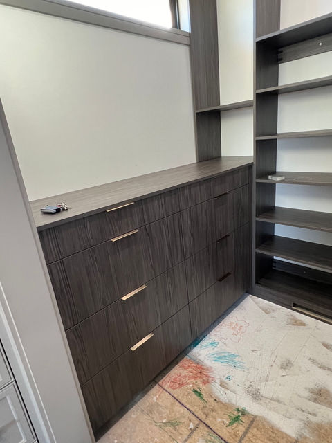 Premier Woods Custom Cabinets Closet