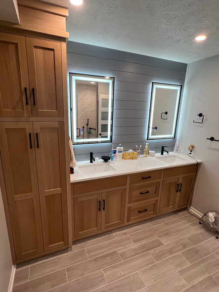 Premier Woods Custom Cabinets Bathroom