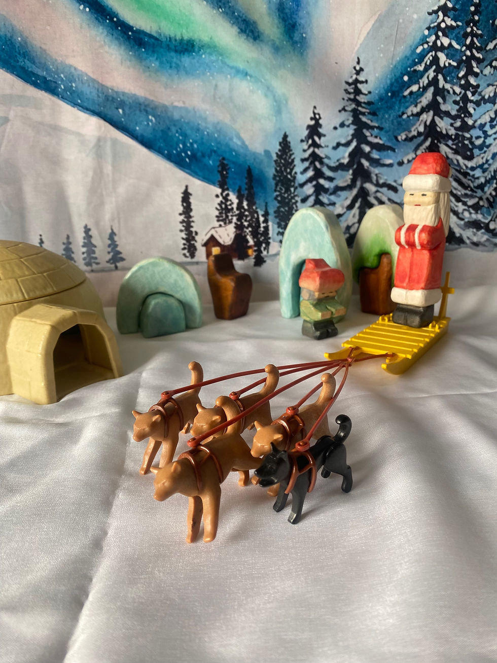 Thumbnail: Santa Claus 2023 Christmas Wooden Figure
