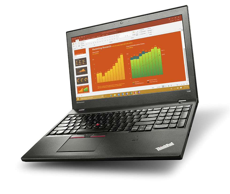Thumbnail: Lenovo ThinkPad T560 15.6" HD Intel Core i5 2.3GHz 8GB RAM 256GB SSD Win 10 Pro