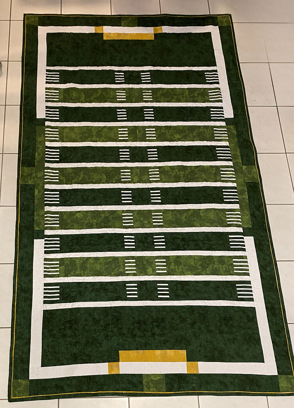 Touchdown quilt pattern by All Sewn Up