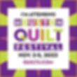 logo for quilt festival in houston