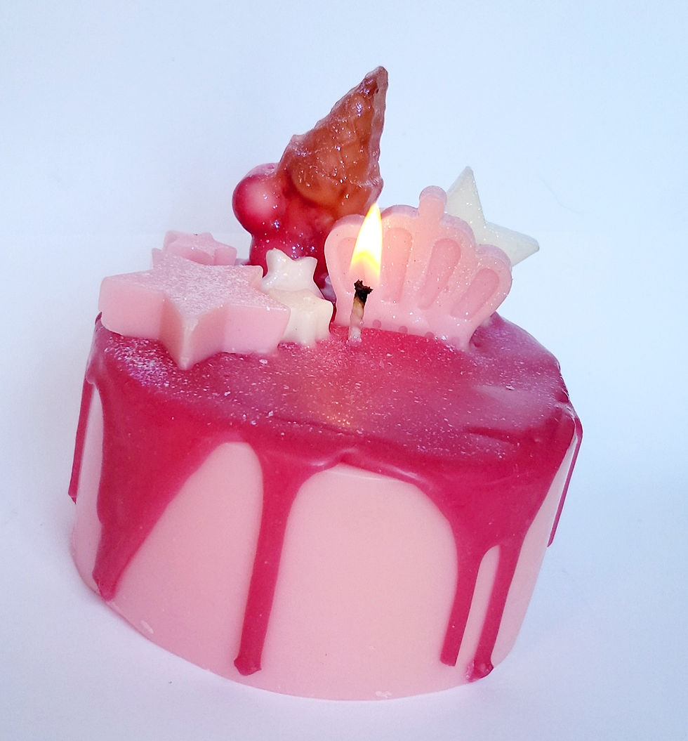 Thumbnail: Birthday Cake Candle *made to order*