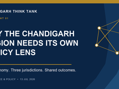 Why the Chandigarh Region Needs Its Own Policy Lens