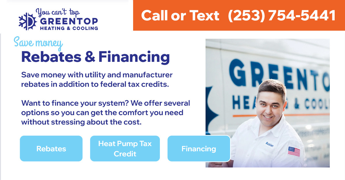 GREENTOP Heating Rebates & Financing