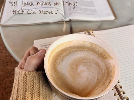 Set your mind on Jesus