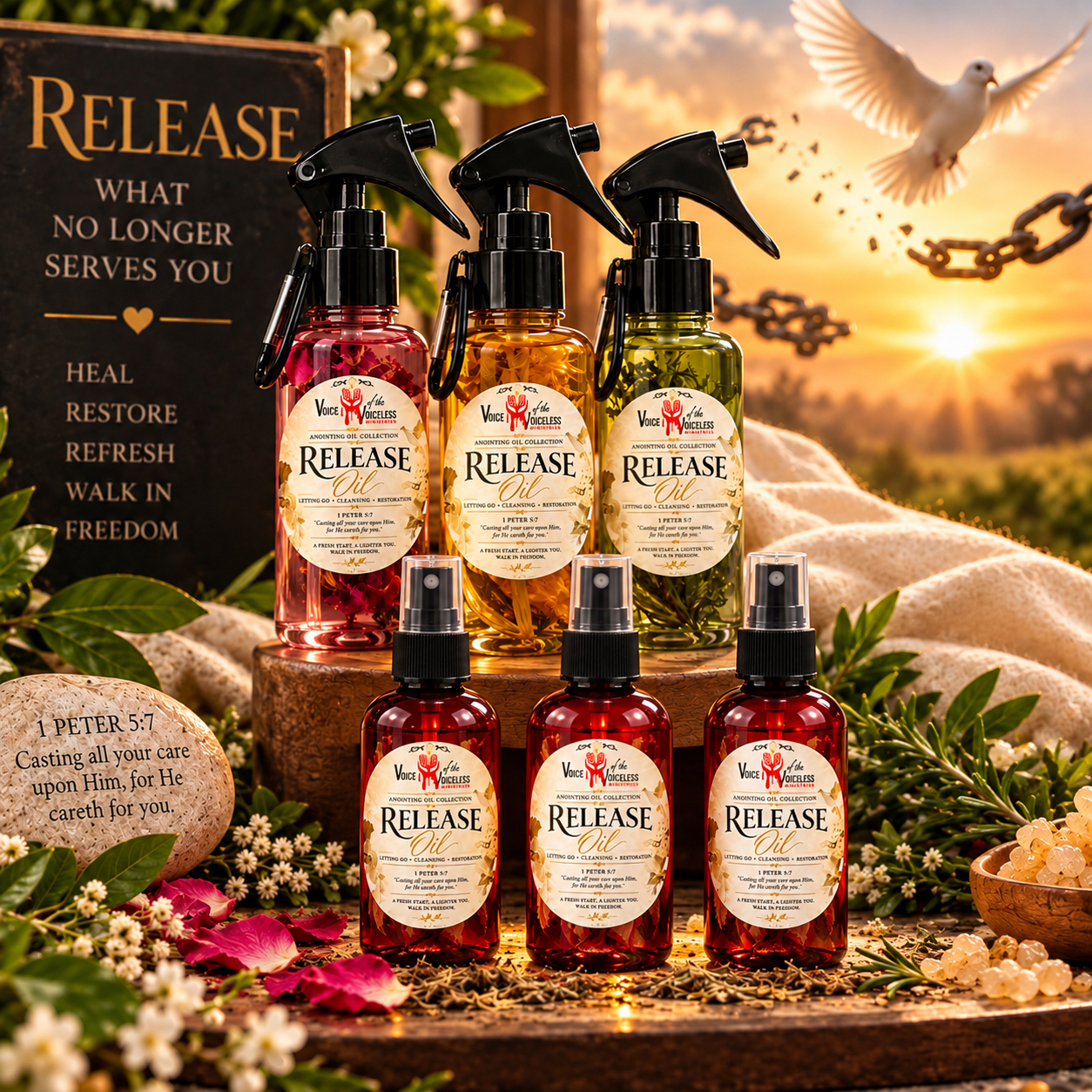 Voice of the Voiceless Anointing Oils