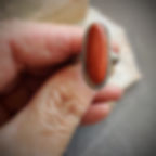 Thumbnail: Red Jasper .. finger ring
