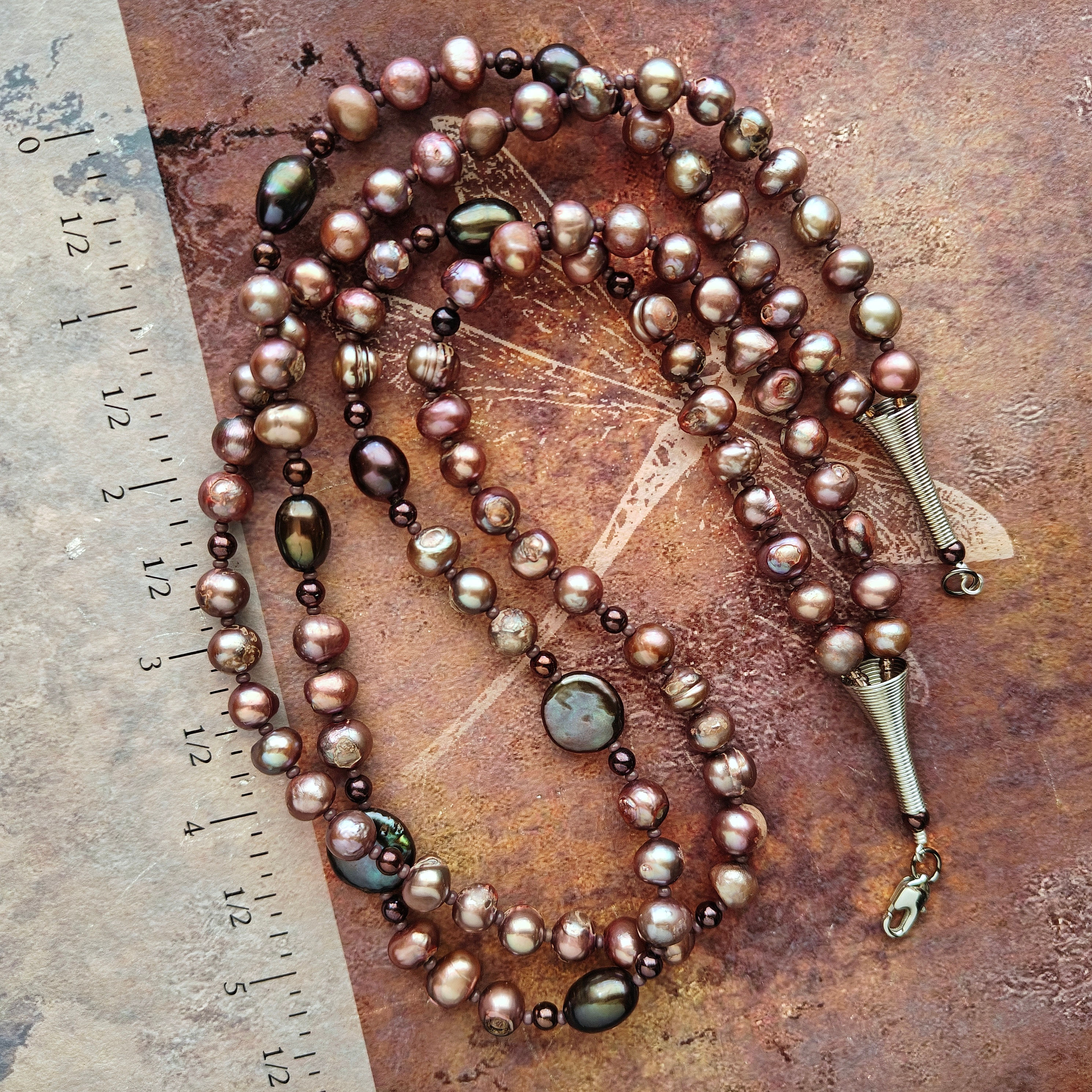 Autumn Alchemy .. Baroque Pearls
