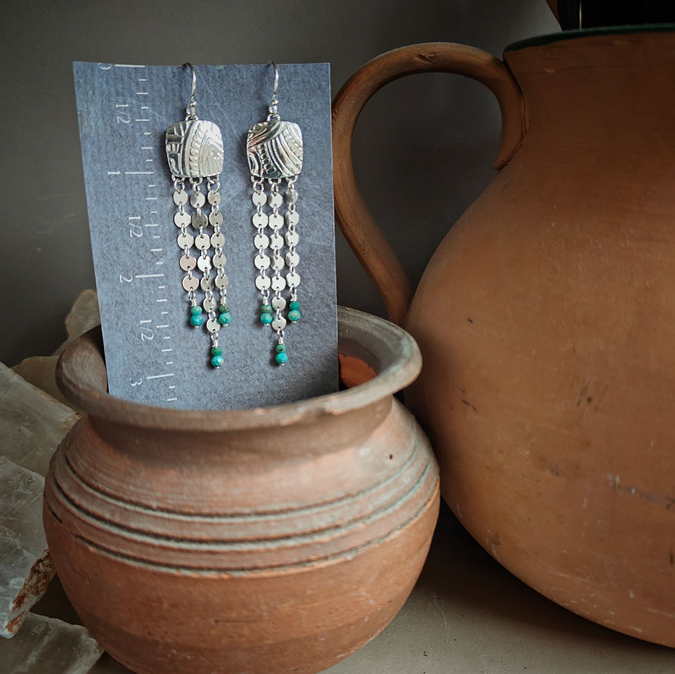 Thumbnail: Shimmer Semi- Dusters .. turquoise  enders
