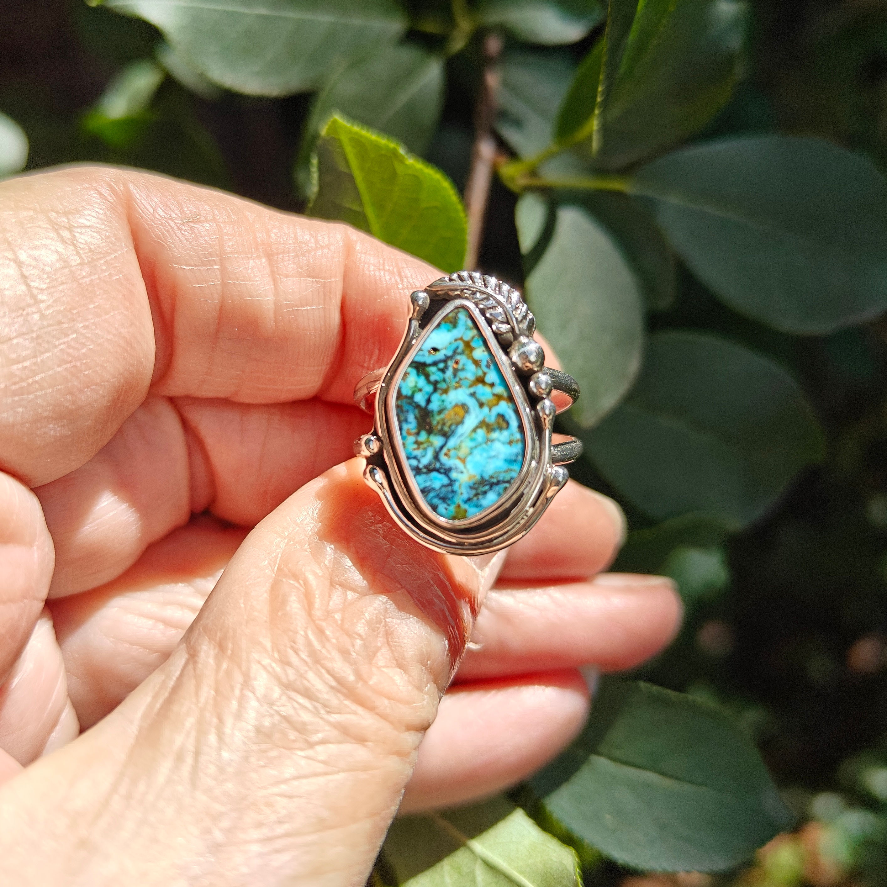 Tibetan Turquoise .. bright skies