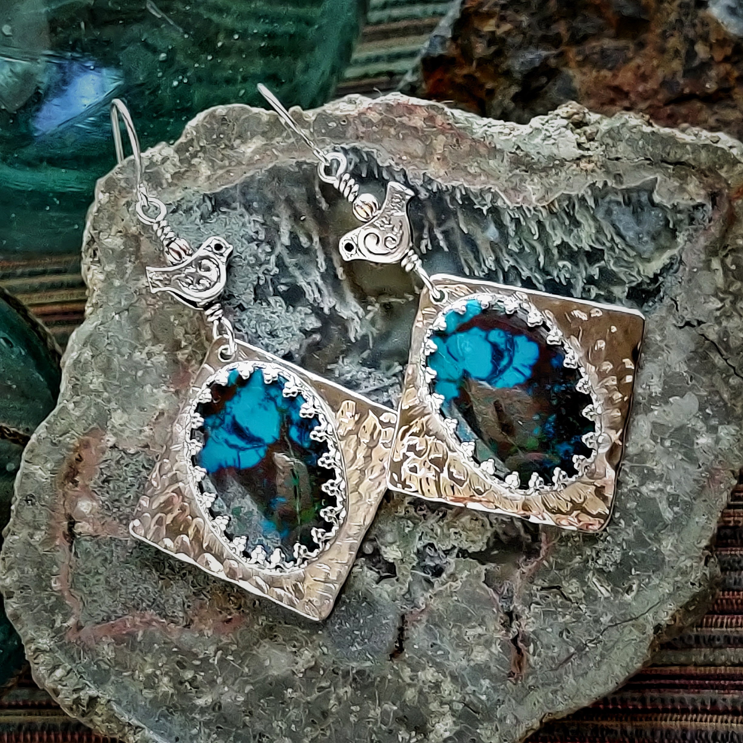 Artisan metalwork jewelry West Yellowstone River Dragon Designs