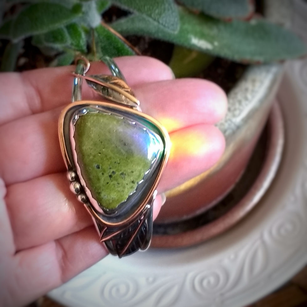 Thumbnail: Evening Fireflies .. cuff bracelet