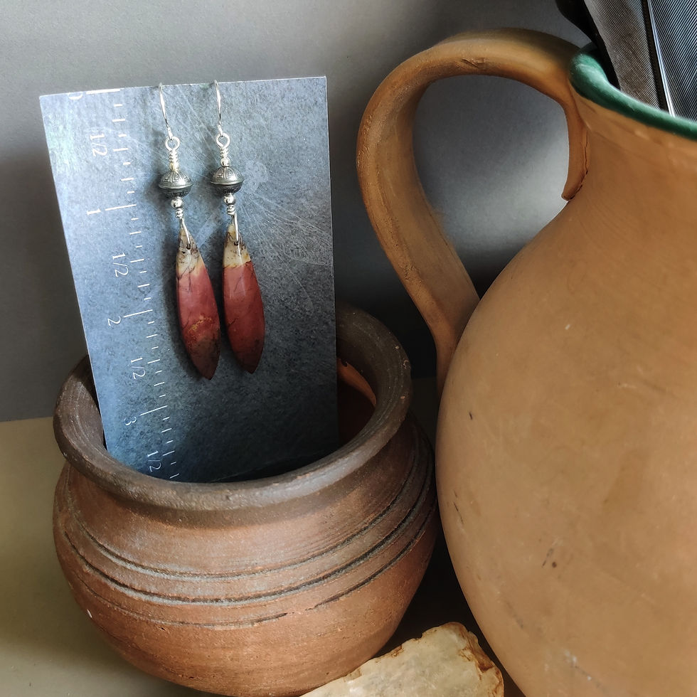 Thumbnail: Picasso Jasper elongated marquis 