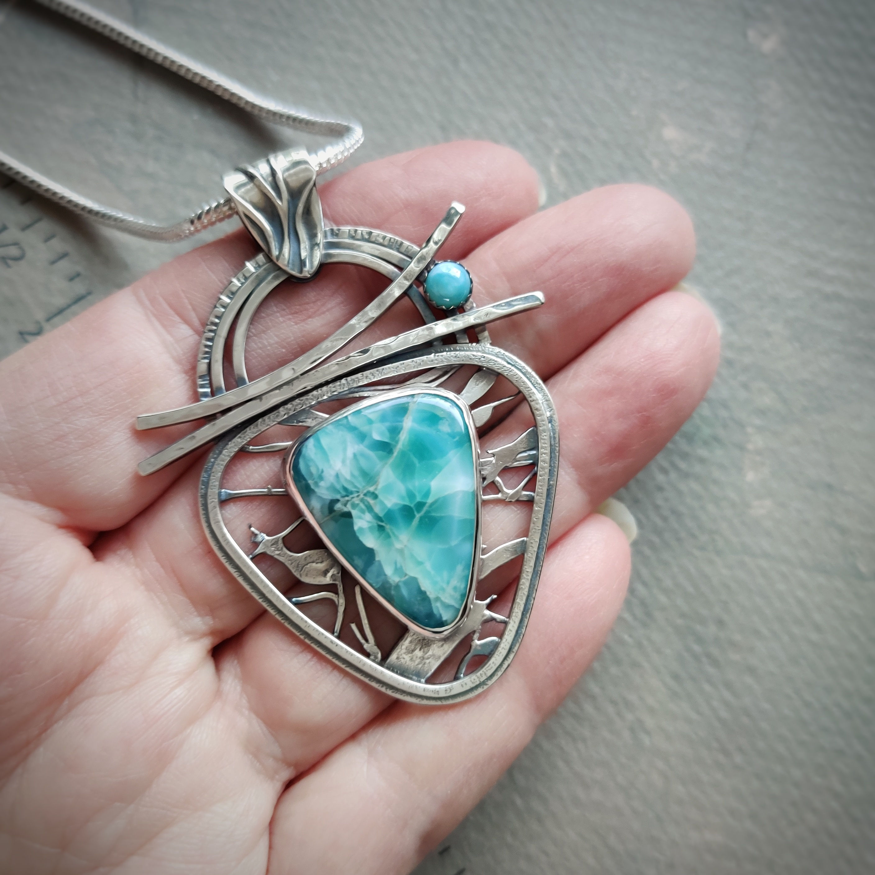 Adrift ... on tranquil seas