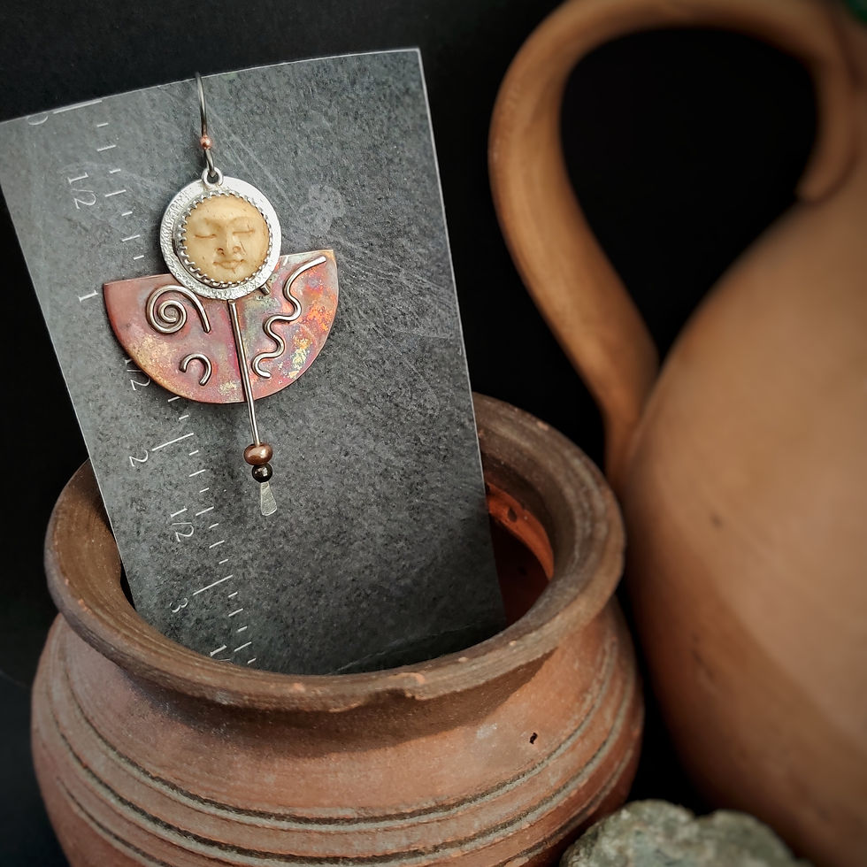 Thumbnail: Resting Moon Face Copper & Squigs