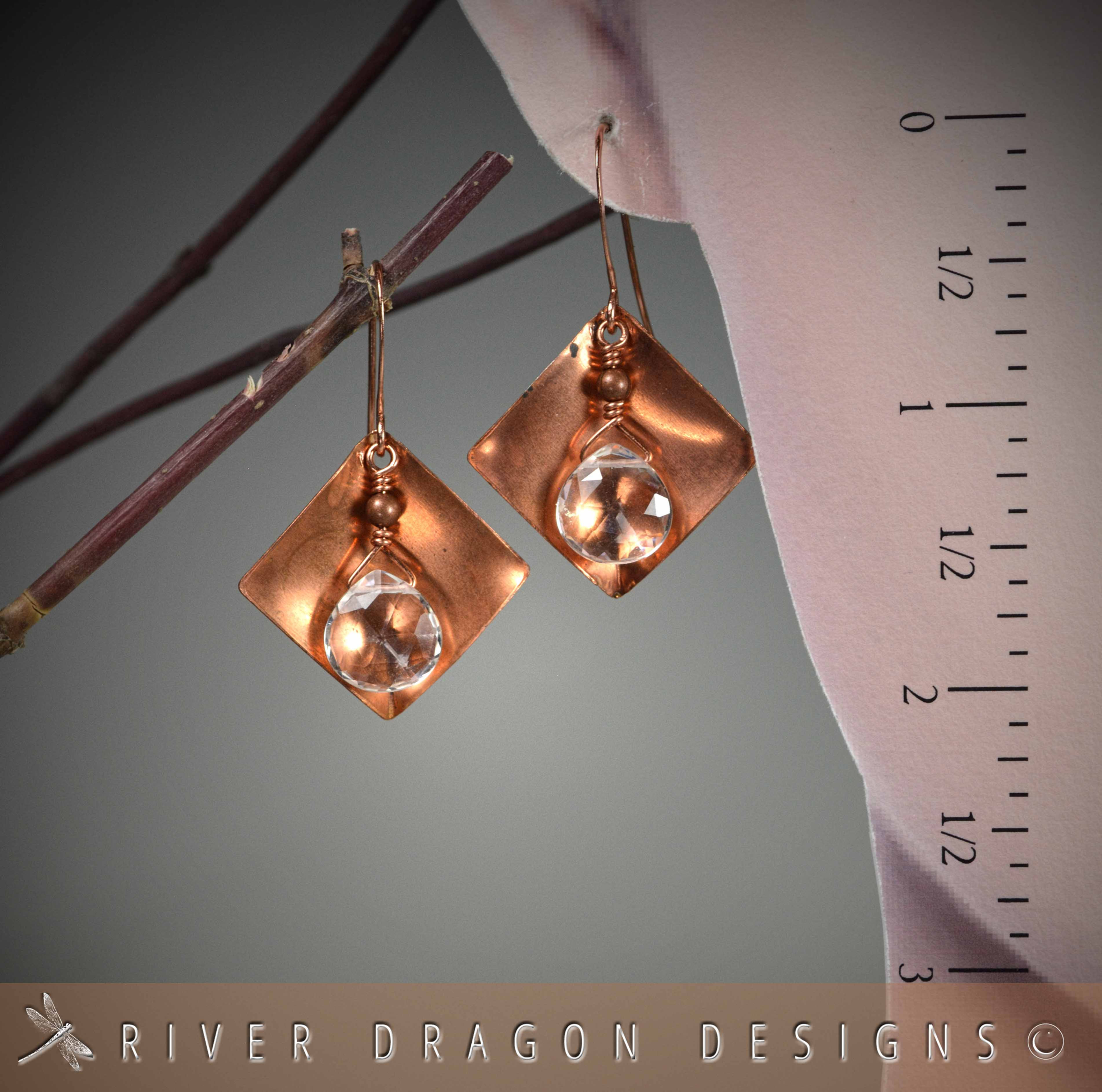 Rustica Elegante copper crystals