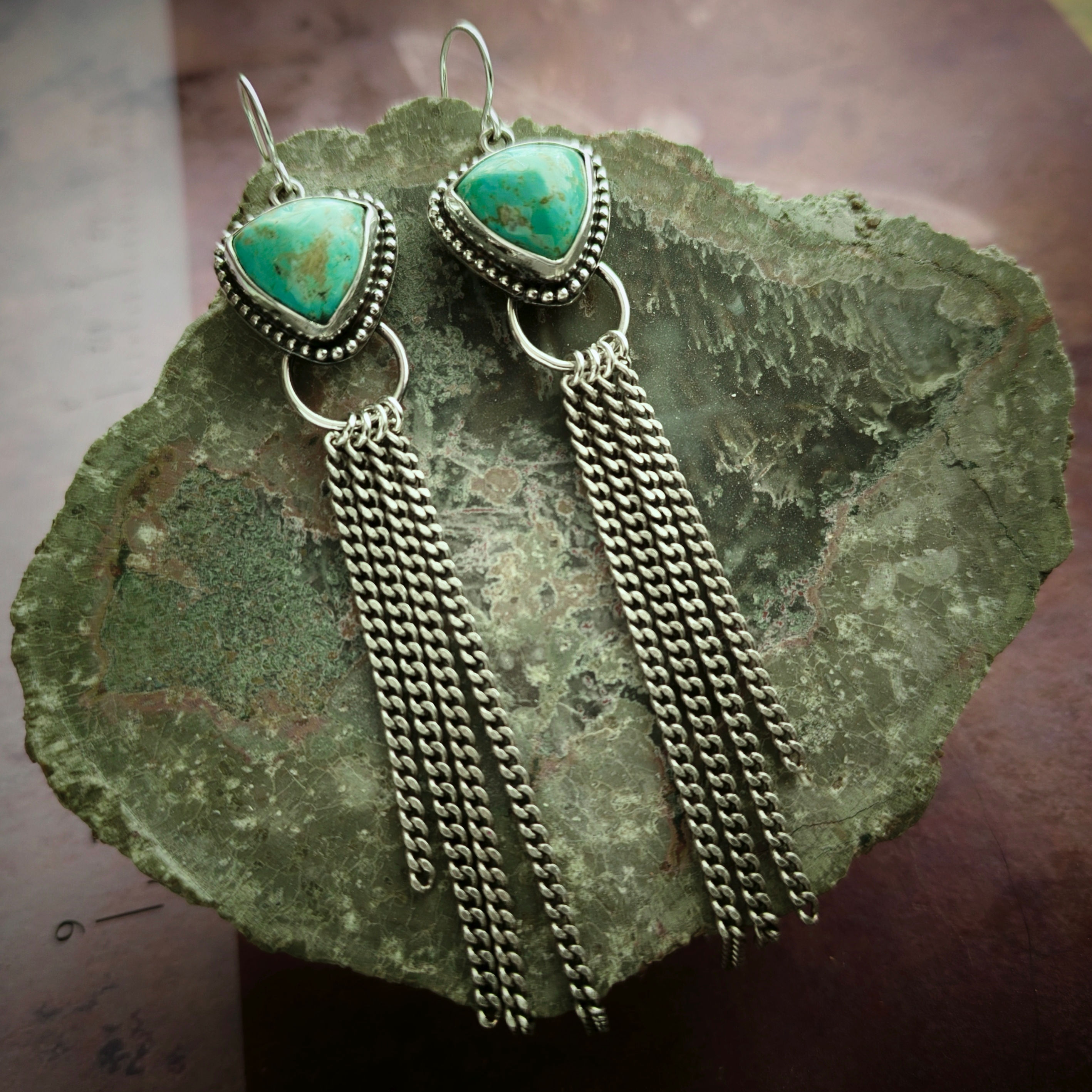 Turquoise Trillions .. making rain dusters