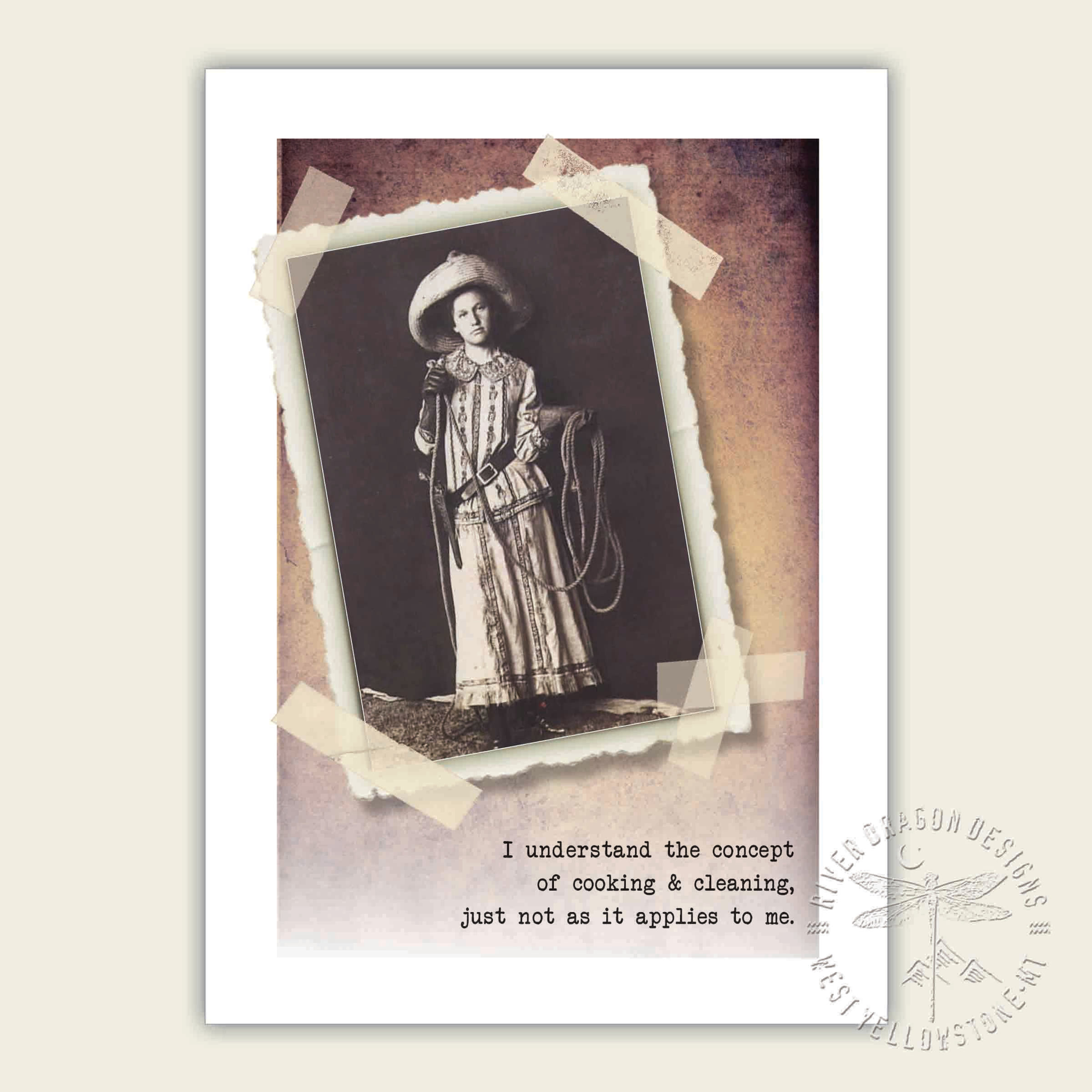 Concept of cooking & cleaning