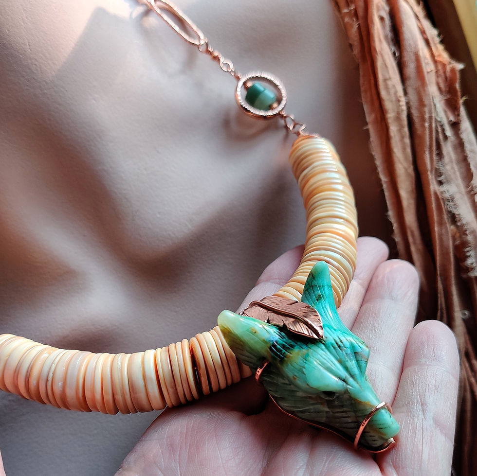 Thumbnail: Dream Wolf Copper Feather