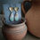 Thumbnail: Opalized teak wood teardrops 
