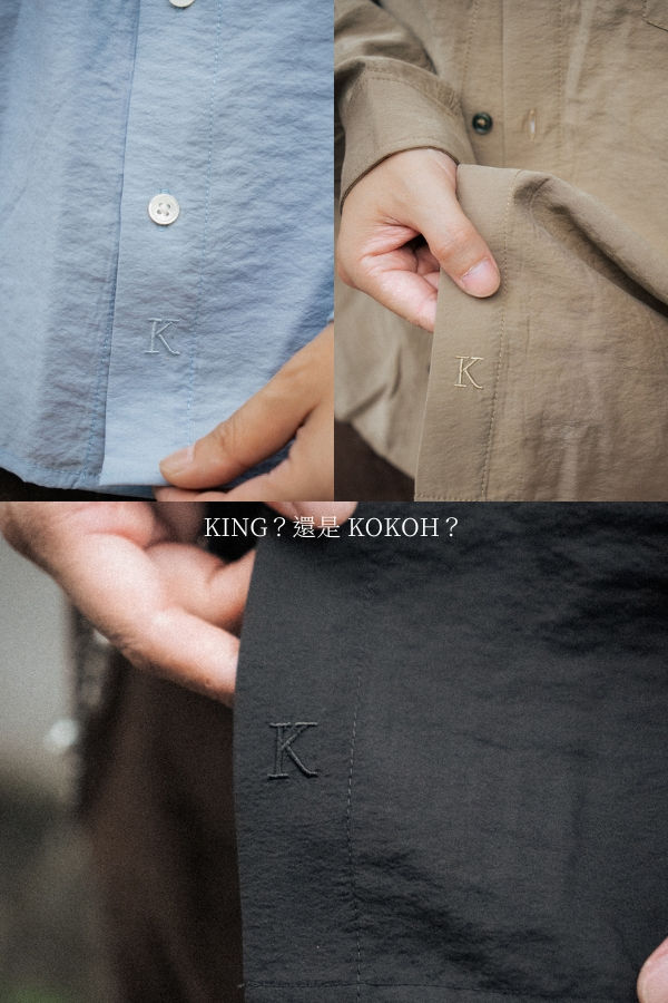 الصورة المصغرة: 飄丿襯衫 phiau-phiat Long-Sleeve Shirts（藍／卡其綠／黑）